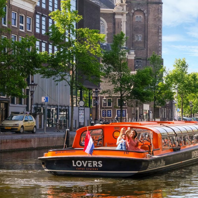 croisière sur les canaux d'amsterdam ()